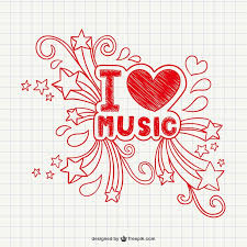 Esta imagen representa amor a la música 